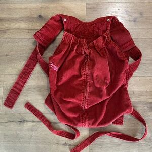 Vintage Red Corduroy SNUGGLI